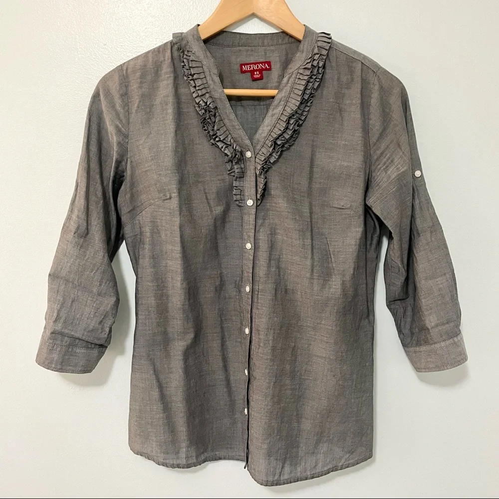 Merona merino gray